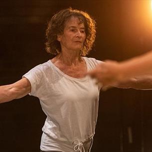 a woman dancing
