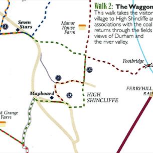 Shincliffe Walks - Walk 2 The Waggonway Walk