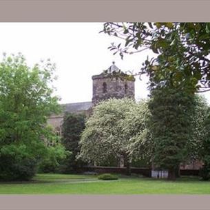 Exterior of St Cuthbert's Roman Catholic Church