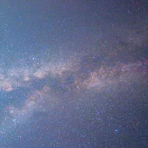 A starry night's sky. Image by AstroVentures