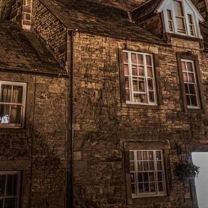 The Lord Crewe Arms at night