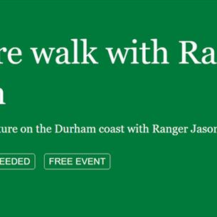 Nature walk with ranger Jason