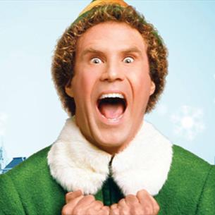 Will Ferrell as Elf. Elf Movie Poster.