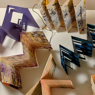A diverse collection of Interface Arts crafts