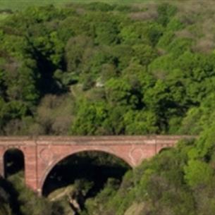 Aerial View of Hawthorn Dene