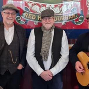 Music group Kiddars Luck - The 1900s Pit Village band hall.