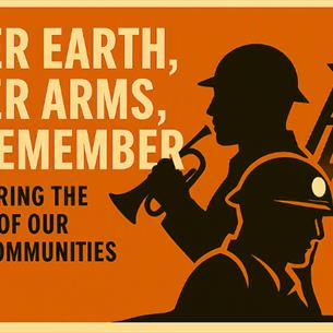 Image showing a miner and a brass player