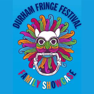 Durham Fringe Festival Logo of a colourful Sanctuary Knocker, Family Showcase