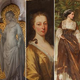 Portraits of historical women of Raby