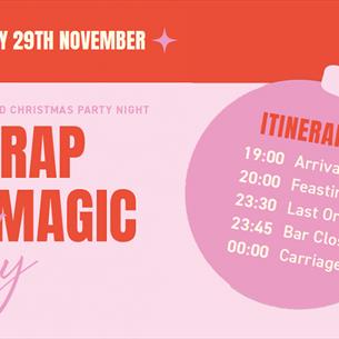 Durham Cricket Unwrap the Magic Early.  Advertising date and opening times.