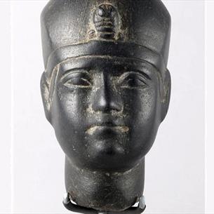 Head of a Pharaoh from Ancient Egypt