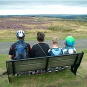 Viewpoint from Cycling on the Waskerley Way