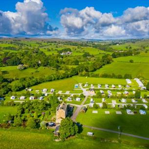 Fields at Doe Park Caravan Site