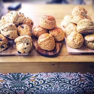 Scones at Cafedral Durham