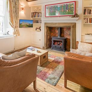 Living room at Cheeseborough House Barnard Castle County Durham