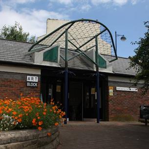 Exterior view of The EDAN Gallery