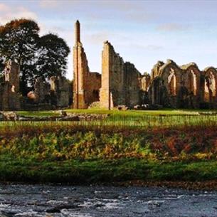 Fishing at Finchale Abbey Park