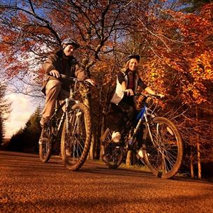 Cycling at Hamsterley Forest