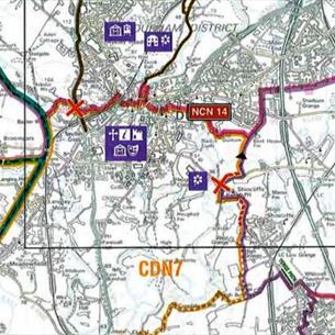 Durham City - Haswell National Route 14 Cycle Route