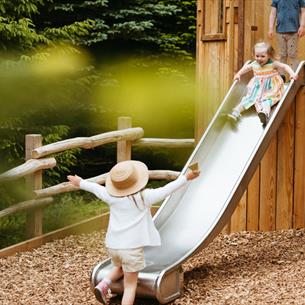 The Plotters Forest Outdoor Adventure Playground at Raby Castle