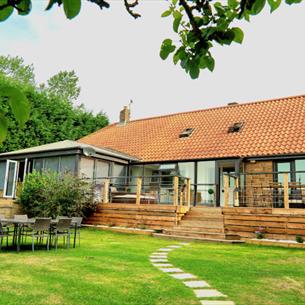 External view of My Way Guest House from rear garden
