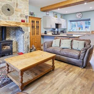 Lounge / Kitchen at Butterfly Cottage