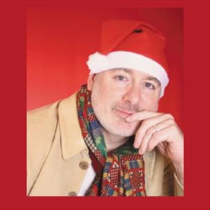 image of Guy Masterson wearing Christmas hat