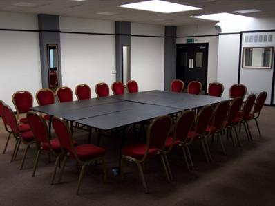 A conference room