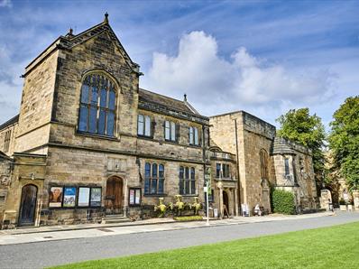 Palace Green Library Exterior on a sunny day.