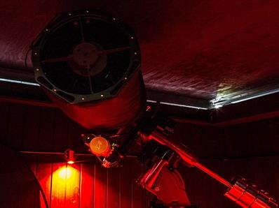 Telescope at Grassholme Observatory