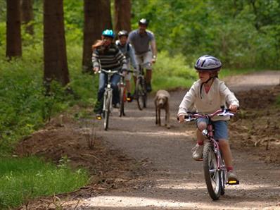 Family cycling