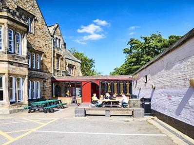 Entrance to Durham University Oriental Museum