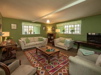 Sitting room at Lightfoot Cottage