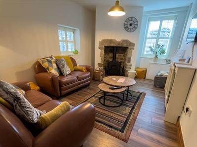 Lounge at No 1 Old Hall Cottage