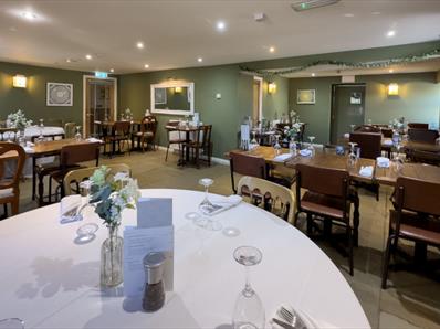 The dining area at Thomas Wright House Restaurant
