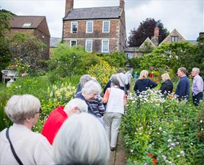 A group of people at Crook Hall