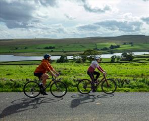 People cycling in Durham