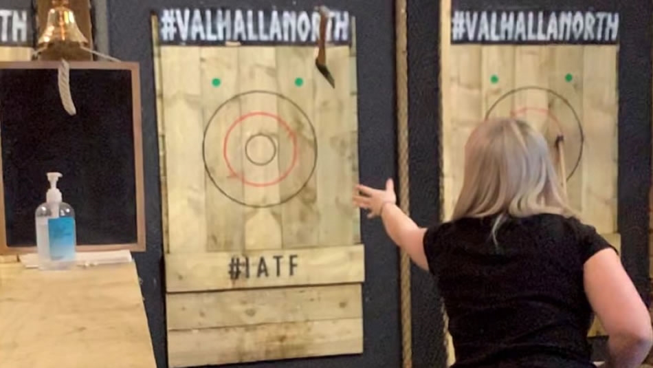 Valhalla North Axe Throwing This is Durham