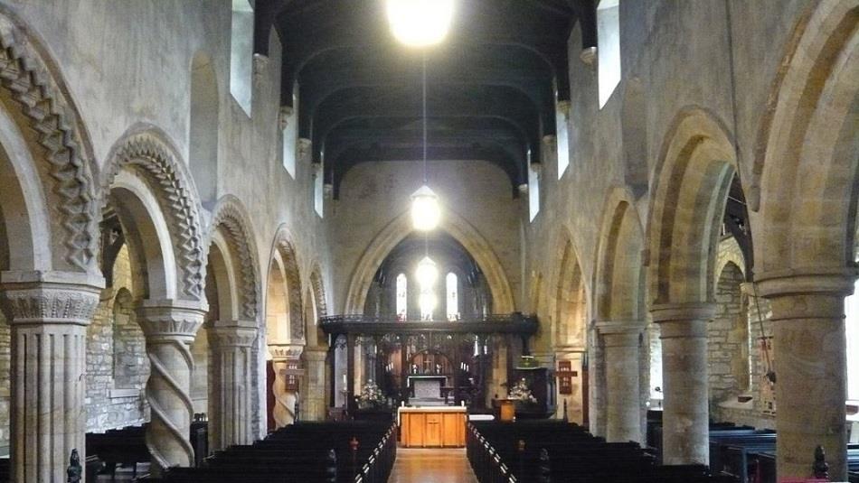 Inside St Lawrence's Church
