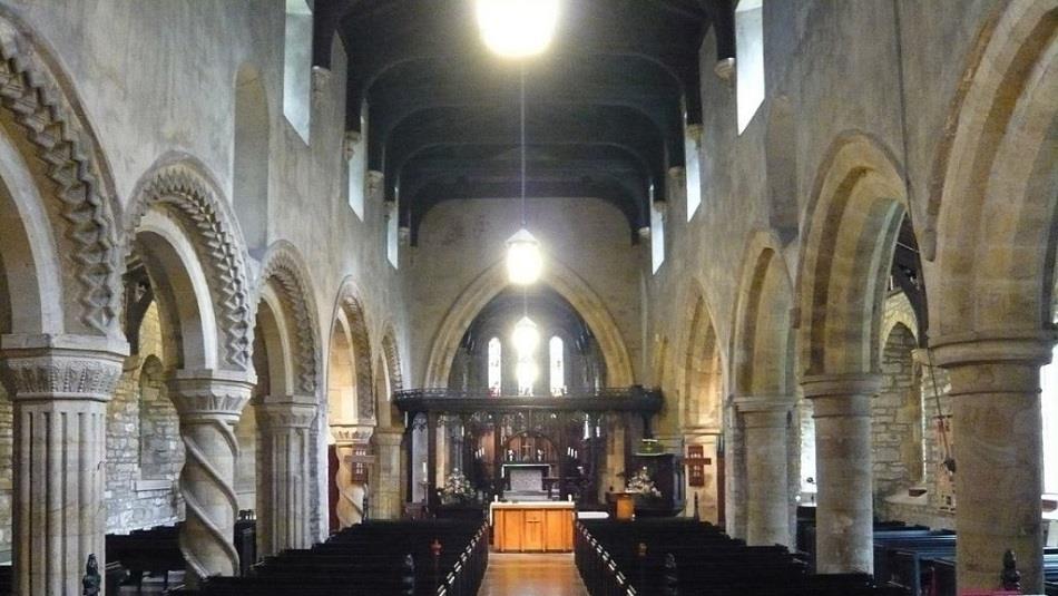 Inside St Laurence's Church