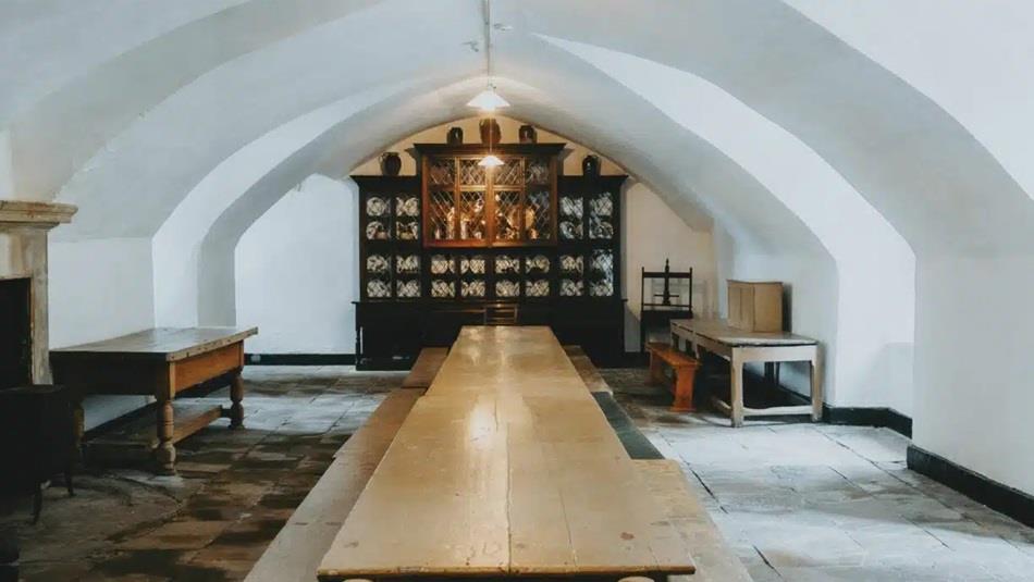 The kitchen at Raby Castle