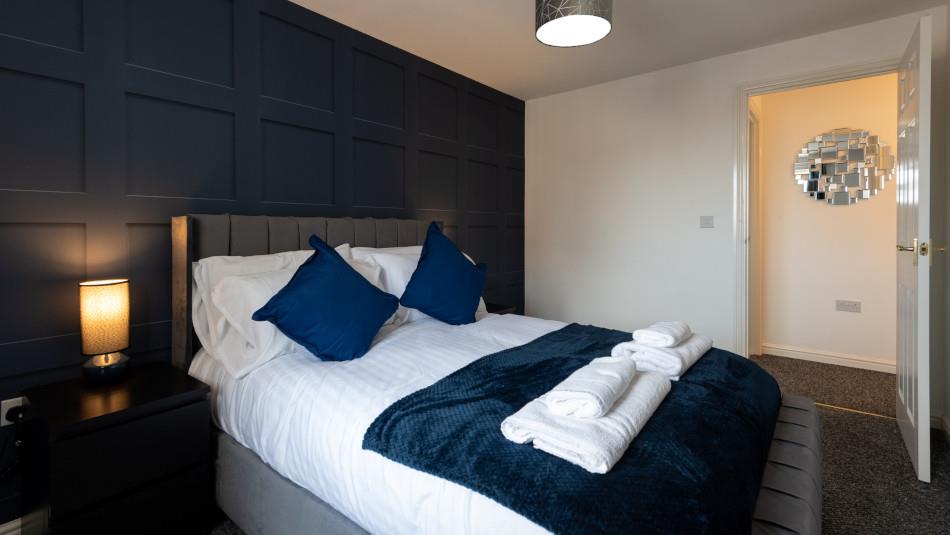 Double bedroom at Durham Gate View