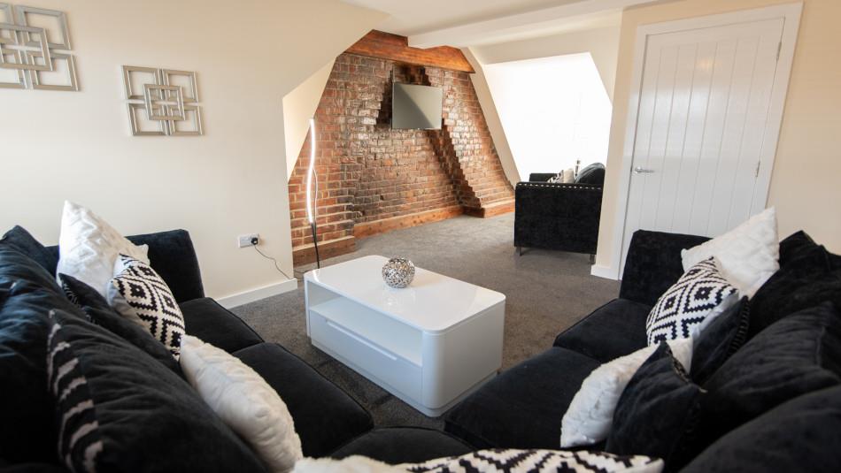 Living area at Number 46