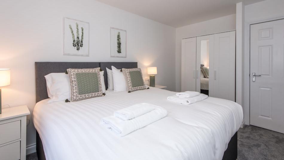 Double bedroom at Neville House