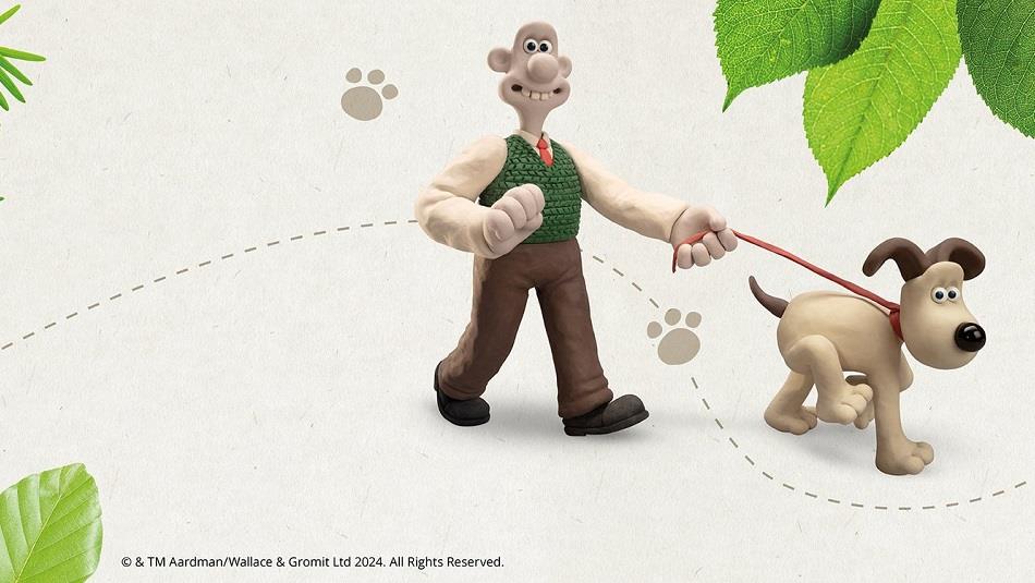 Wallace and Gromit characters. Copyright and TM Aardman/Wallace & Gromit Ltd 2024  All rights reserved