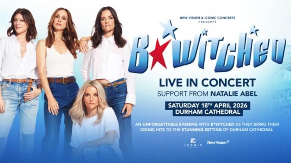 B*Witched concert poster