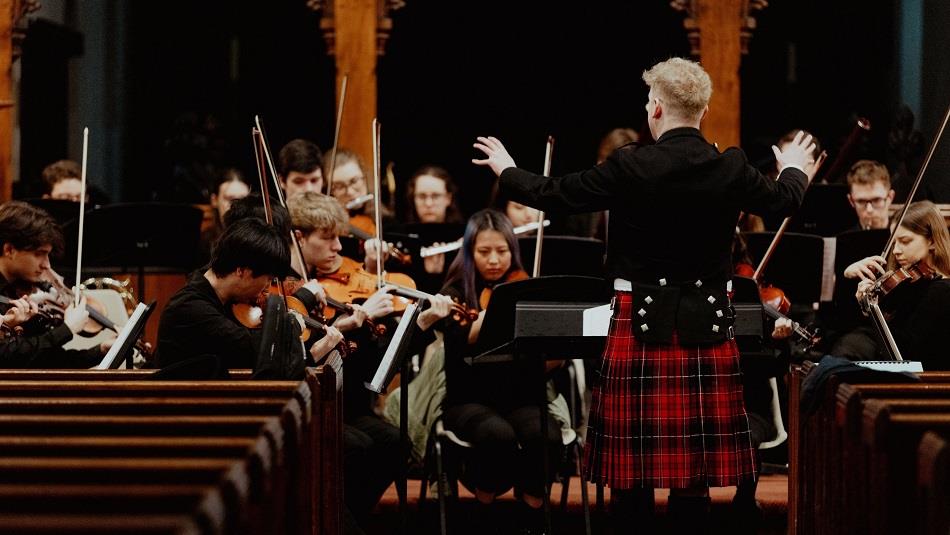 Chamber Orchestra performing