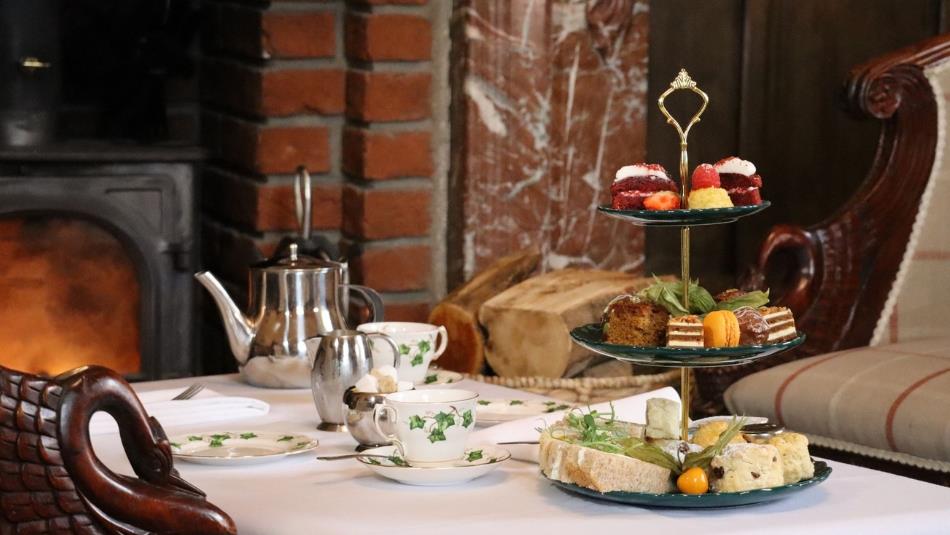 Afternoon Tea Room at Walworth Castle (Credit - James Wallace)