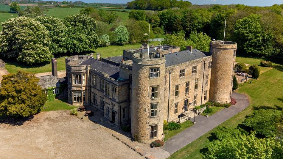 Walworth Castle Drone (Credit - Mark Ingram Photography)