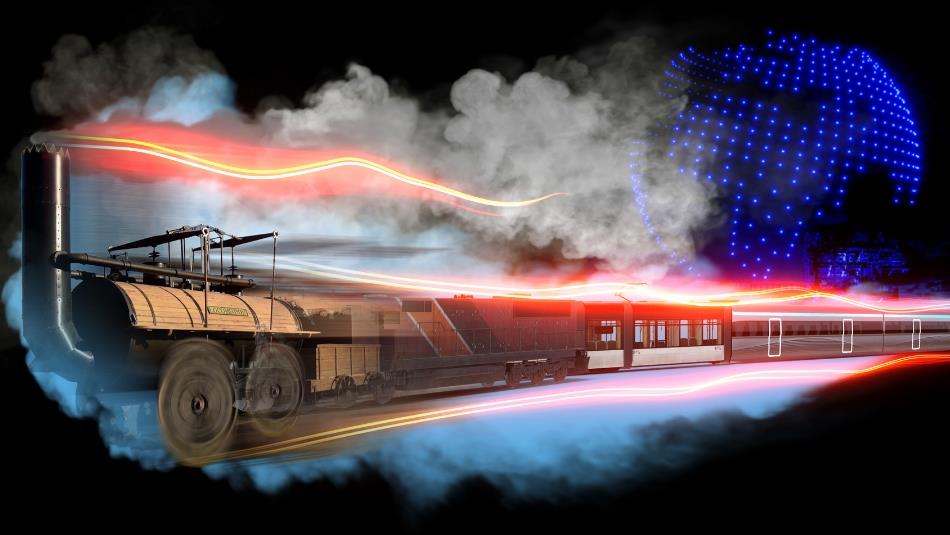 A train - S&DR200 opening, image courtesy of imitating the dog / SKYMAGIC